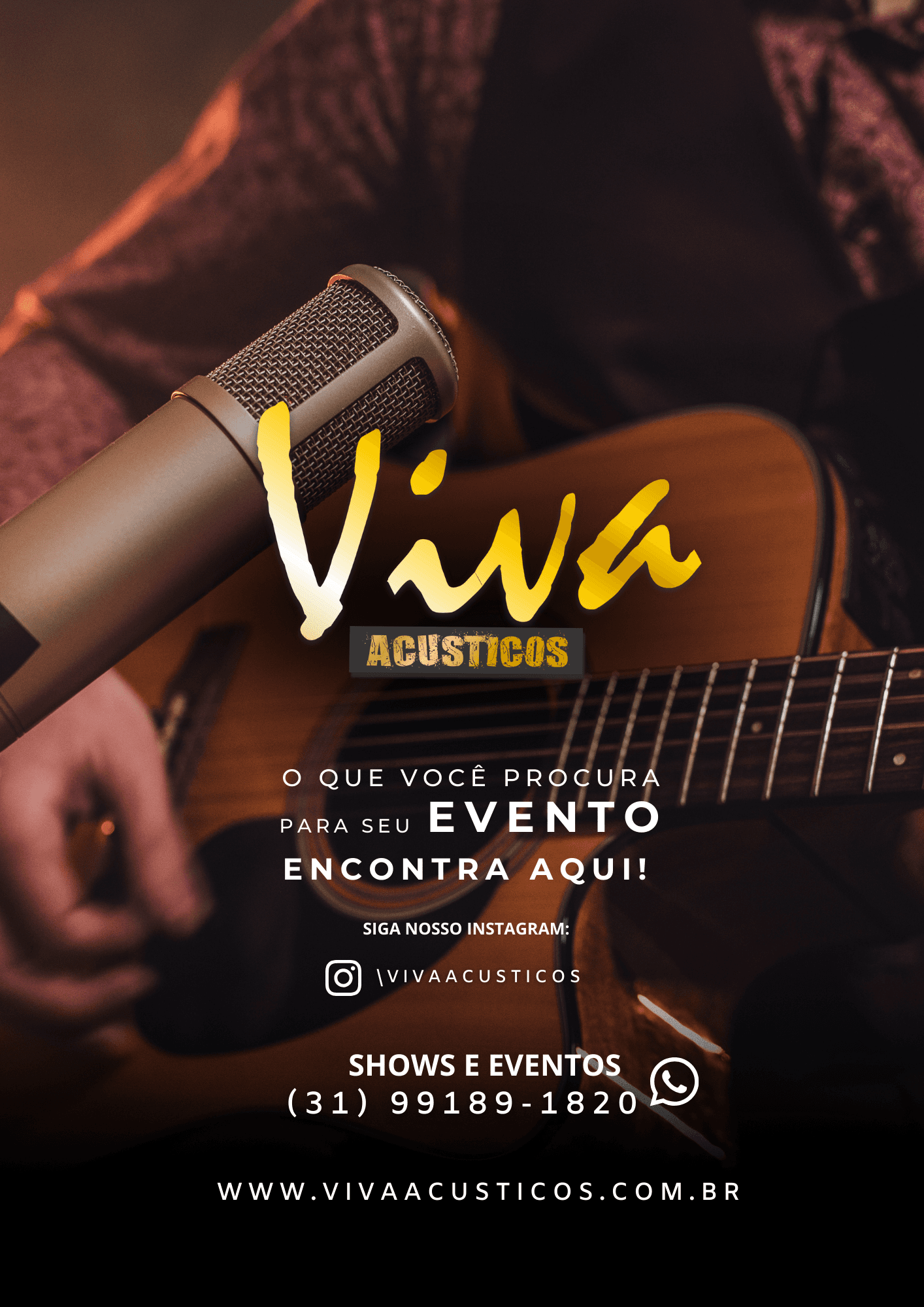 Músico Viva Acústicos